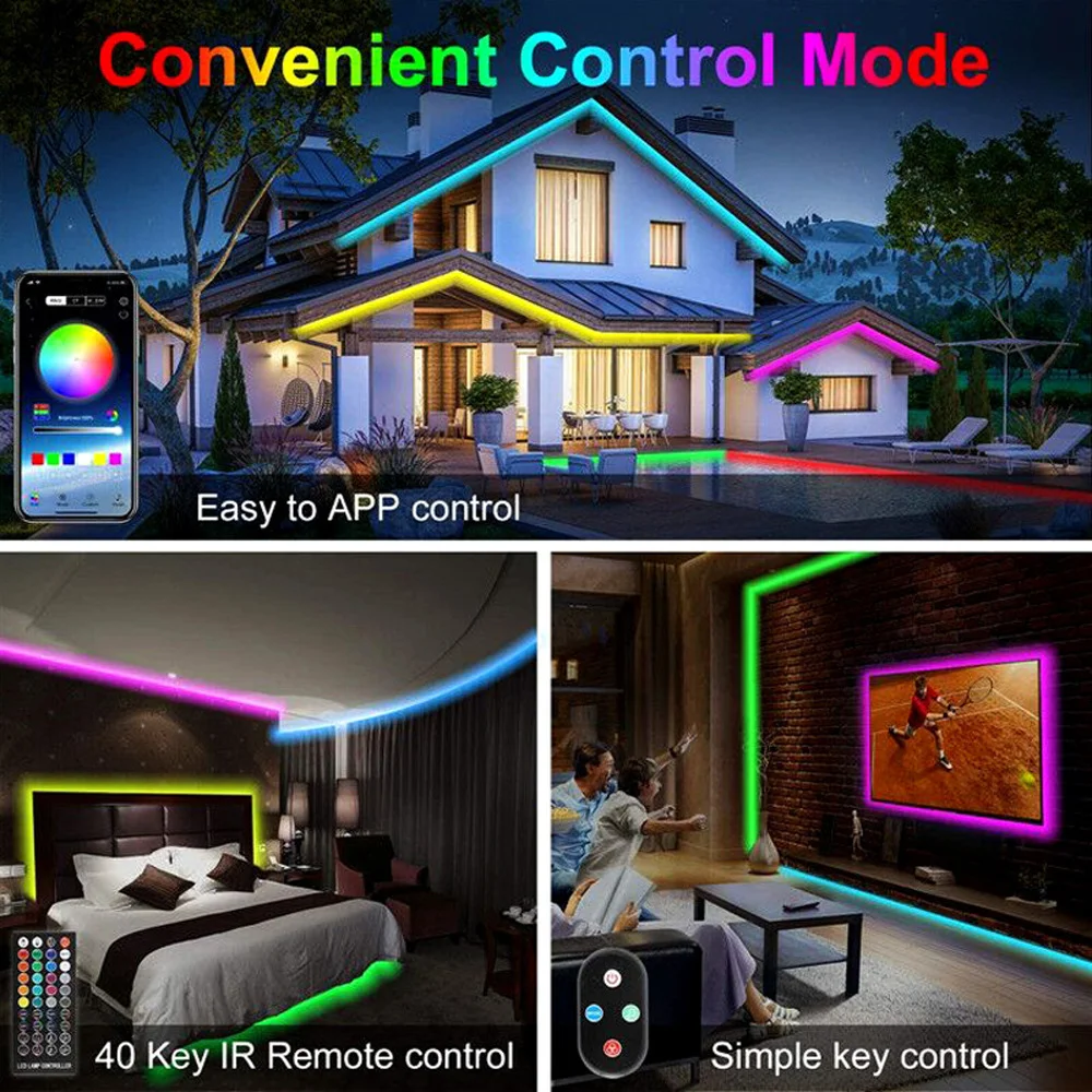 Title 3, LED Light String with 40-Key Infrared Wireless ...