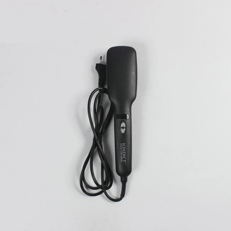 Escova Elétrica Alisadora PTC com Íons Negativos 2 em 1 Alisa e Desembaraça Reduzindo o Frizz Cabelos Lisos e Brilhantes Fácil de Usar — foto 5