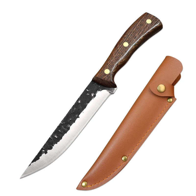Stainless steel pork stall meat cutting knife, a sharp and durable butcher's knife, designed for efficient and precise m — photo 6
