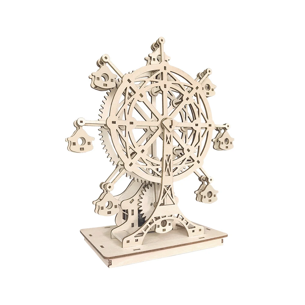 Rotating Ferris Wheel Music Box Educational Assembling Puzzle Toys, a fun and engaging way to learn, create, and enjoy b — photo 1