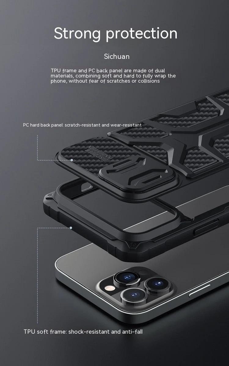 Title 5, Mobile phone lens slide cover protective shell,...