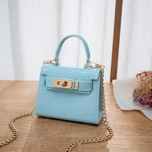 Title 7, Bolsa Jelly PVC Simples Feminina Perfeita para ...