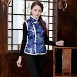Plum Blossom Dark Blue
