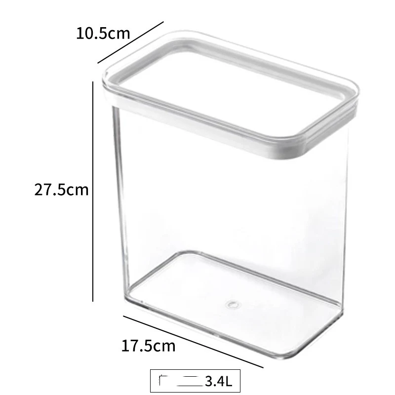 Moisture proof wall mounted sealed box for miscellaneous grains Keeps your grains fresh dry and safe with easy access. G — photo 10