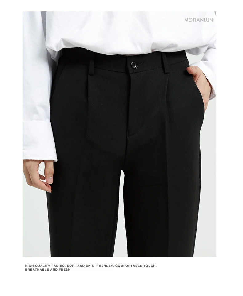 Title 14, High-quality split leg trousers designed for sh...