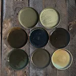 Japanese Creative Ceramic Kiln Retro Uneven Round Dish for Household Use, Perfect for Serving and Decorating with Rustic — photo 6