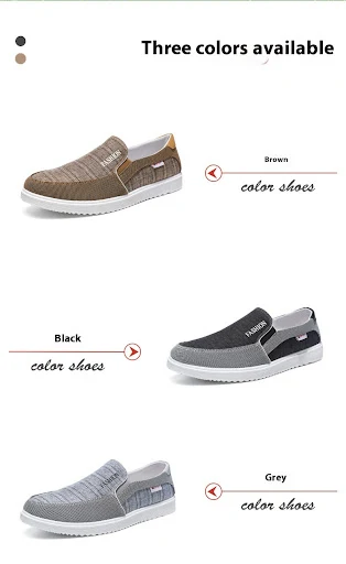 Title 1, Mens Casual Shoes Board Shoes Breathable Canva...