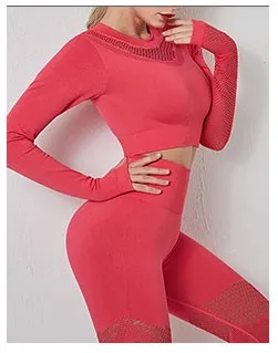 Title 10, High elastic yoga suit for unrestricted movemen...