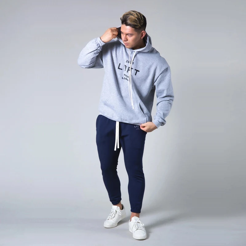 Men's Hooded Pullover Sports Top Sweater, comfortable and breathable, ideal for workouts and casual wear, perfect for ac — photo 10