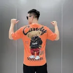 A10 Orange 220g Drop Shoulder