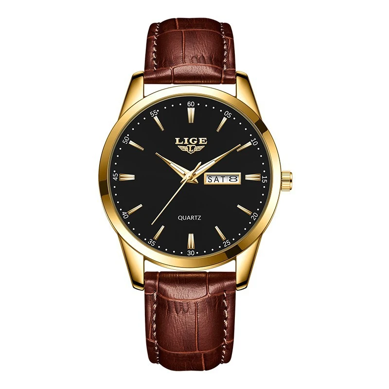 Relógio Masculino à Prova D'água para Negócios de Moda Elegância e funcionalidade. Ideal para o homem moderno. Resistente à água, perfeito para qualquer situação. — foto 2