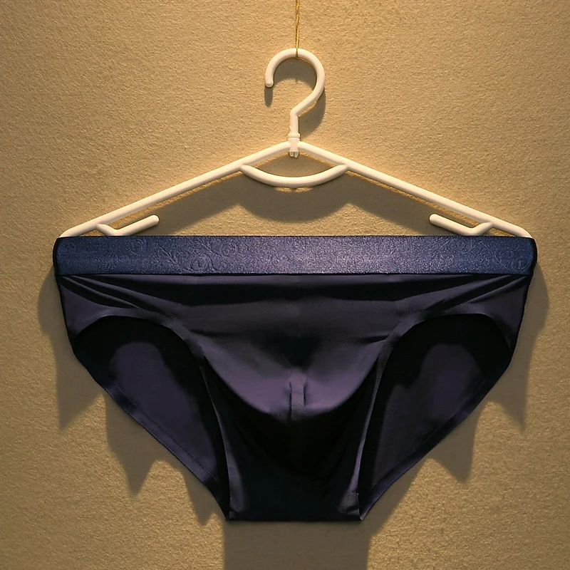 Ropa Interior para Hombre de Seda de Hielo Triangular Delgada y Transpirable Comodidad Fresca y Ligera para el Uso Diario — foto 2