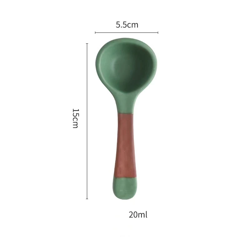 Title 10, Commercial Chunky Ceramic Soup Spoon Specialty ...