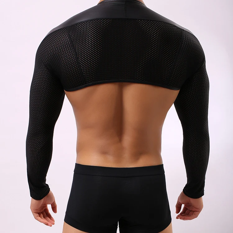 Title 1, Camiseta de fitness manga longa com ajuste perf...