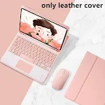 Pink only leather cover
