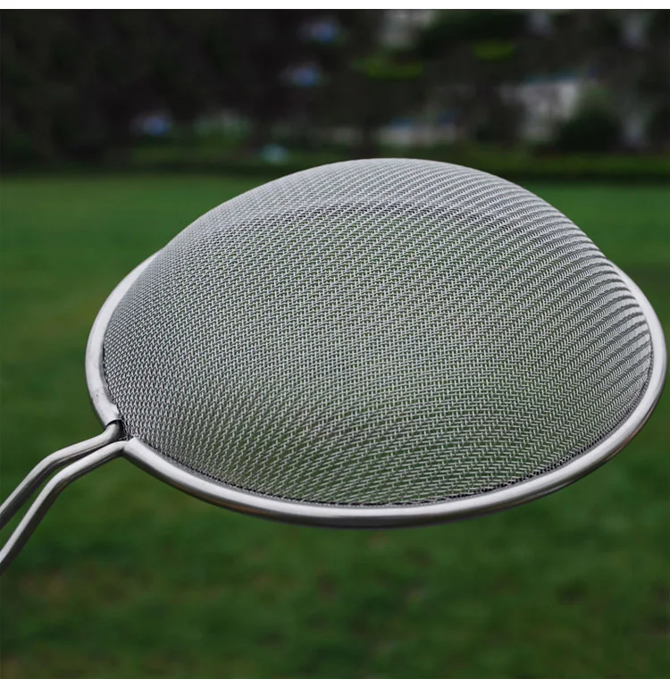 Title 4, Small Stainless Steel Household Colander Filter...