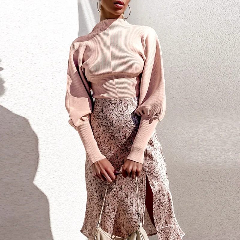 Title 10, Suéter casual branco de malha estilo high street