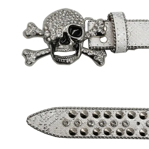Title 38, Rhinestone Womens Inlaid Rivet Snake Pattern F...