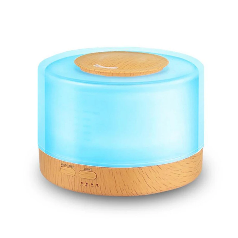 Large Capacity Remote Control Wood Grain Aroma Diffuser. Enjoy Aromatherapy with Ease and Style, Creating a Relaxing and — photo 2