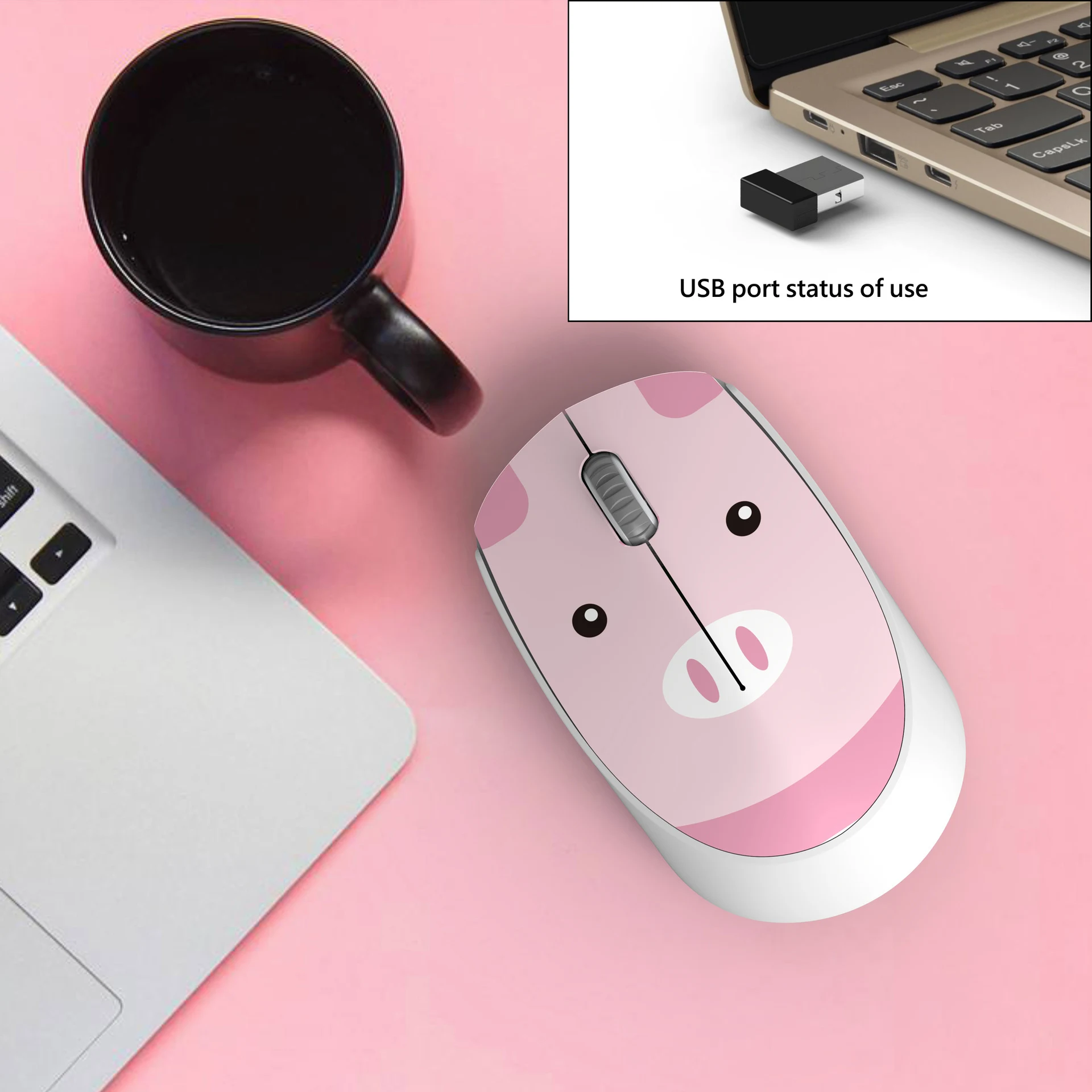 Title 3, Wireless Cartoon Animal Cute Mini Mouse – Fun a...