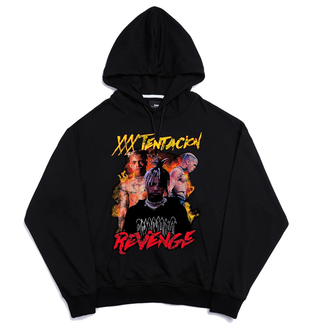 Moletom masculino com estampa de rapper de hip hop Conforto e estilo urbano para o dia a dia Tecido macio e design moderno Ideal para um visual despojado e autêntico — foto 1