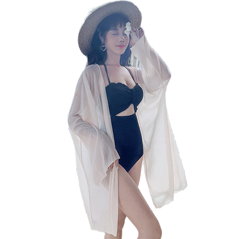 Title 7, Two-piece Blouse Over Beach Sun Protection Clot...