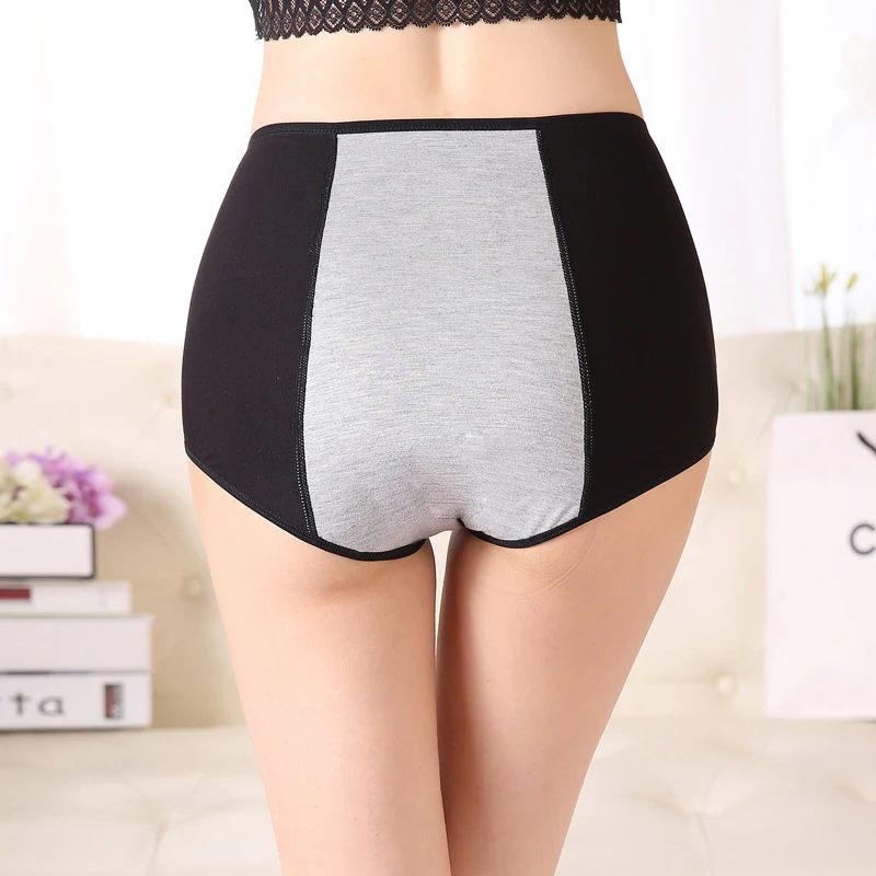 Pantalones Fisiológicos de Fibra de Bambú para Hombre Talla Grande Menstruación Comodidad Absorción y Protección Durante el Periodo — foto 3