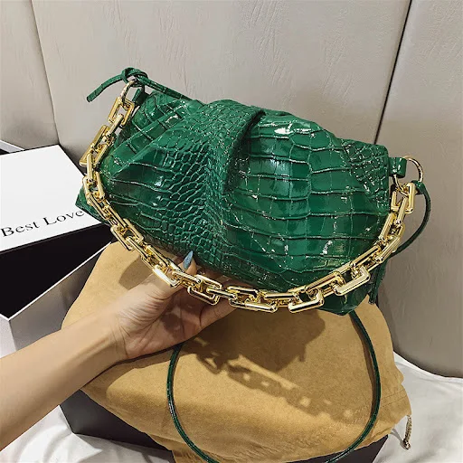 Title 5, Pleated Handbag Pattern Cloud Bag