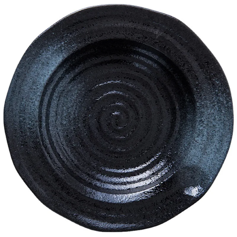 Title 2, Creative Ceramic Soup Plate Straw Hat Pasta Wes...