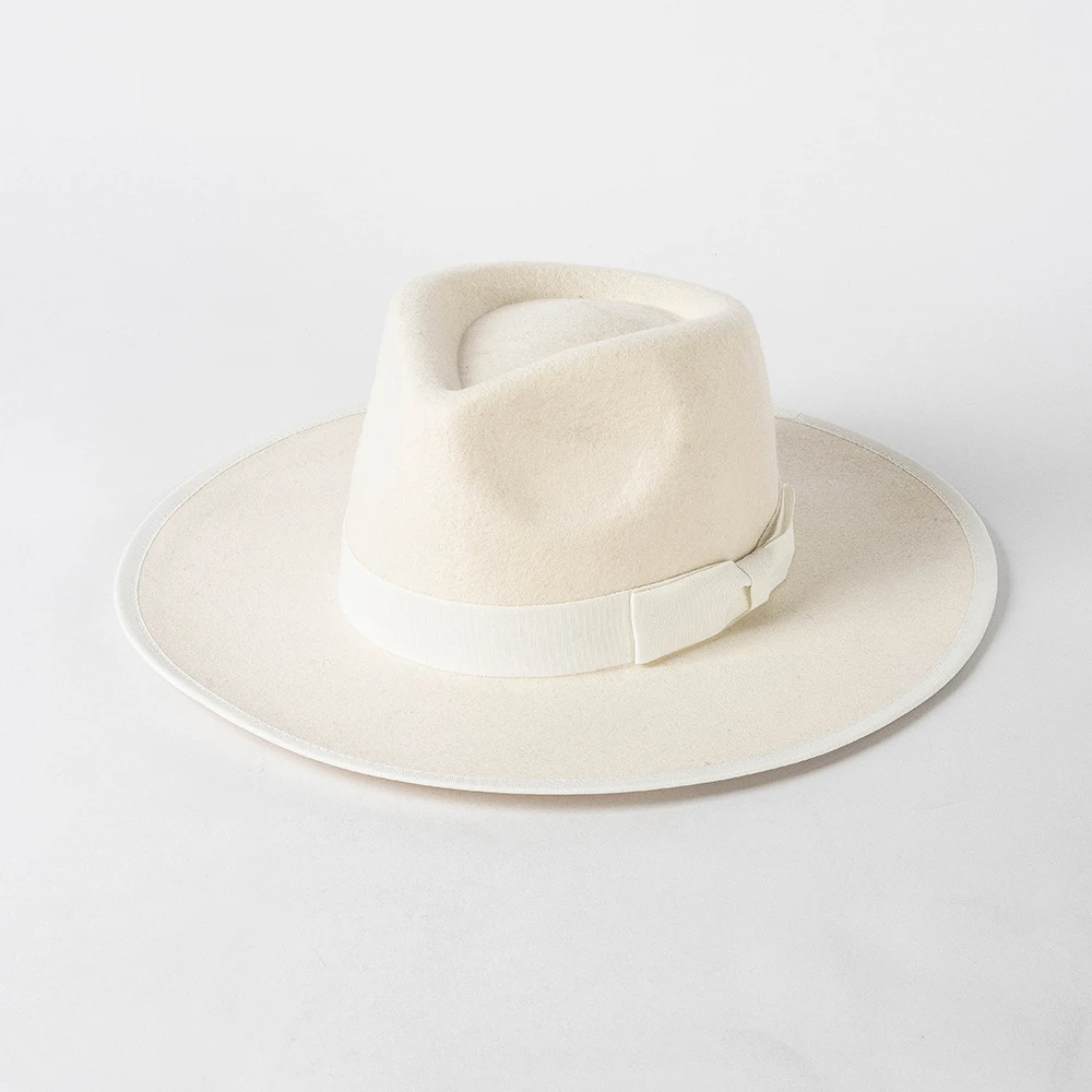 Chapéu com laço para mulheres, moda nova, perfeito para um visual charmoso. Protege do sol com estilo e adiciona um toque elegante a qualquer roupa. — foto 3