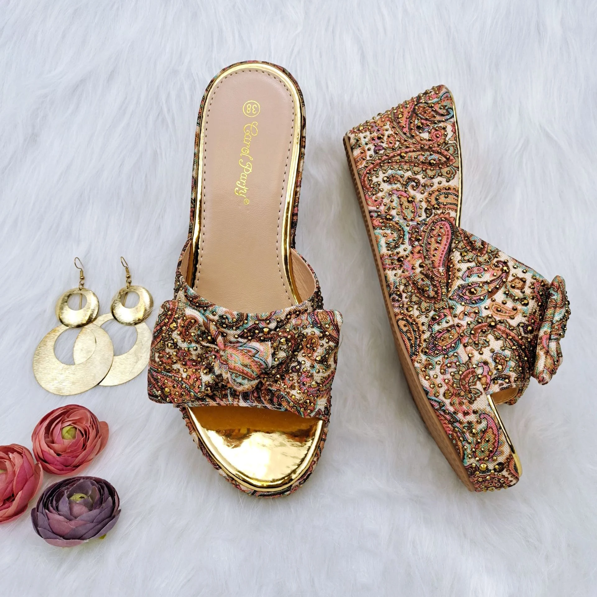 Comfortable Wedge Shoes and Matching Bag A stylish set for walking with style and everyday comfort. Perfect for any occa — photo 2