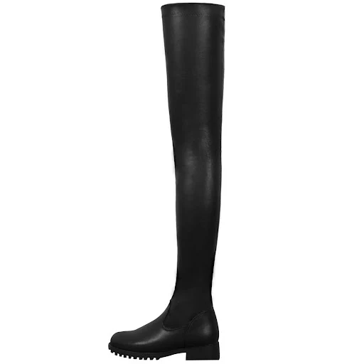 Title 5, Ladies Long Elastic PU Women Boots offer comfor...