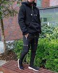 Muscle Brothers Sports Casual Big Pocket Pants offer comfort and practicality for your active lifestyle, perfect for eve — photo 1