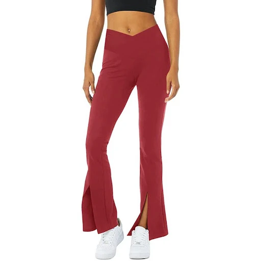 Title 5, Damen Ninth Pants Peach Hüfthose, Schlaghose, H...