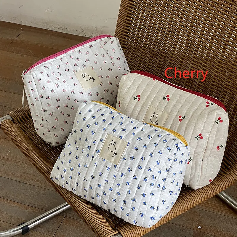 Bolsa de armazenamento floral personalizada para casa Organize com estilo e adicione um toque floral ao seu espaço. Armazenamento elegante e prático. — foto 6