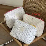 Bolsa de armazenamento floral personalizada para casa Organize com estilo e adicione um toque floral ao seu espaço. Armazenamento elegante e prático. — foto 6