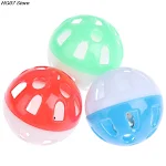 1pc 3.8cm Pet Parrot Toy Bird Hollow Bell Ball For birds Chew Fun Cage Toys hot — photo 1