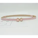 Pink crystal button