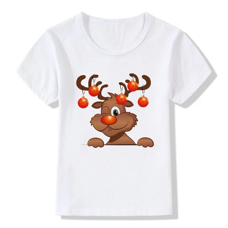 Schattig Kerst T-shirt Vier Kerst met stijl en comfort! Perfect voor familiebijeenkomsten en leuke cadeaus. — foto 10