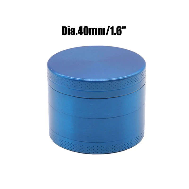 Zinc Alloy Metal Grinder for Dry Herbs, Accessories, Pepper and Spice Jar. Grind your herbs, store them safely and enjoy — photo 1