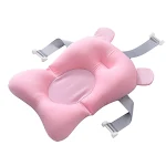 Suporte para banho com rede, para sentar e deitar em bacias redondas. Banho seguro e confortável para o bebê. Artefato essencial. — foto 5