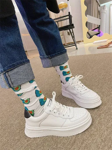 Title 3, Veterschoenen met platformzool voor dames, comf...