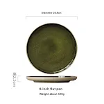 8inch flat plate