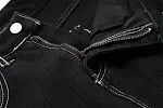 Men's Fashion High Street Split Stitching Washed Casual Baggy Straight Trousers Comfortable Stylish Everyday Wear — photo 8