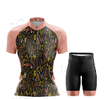 Maillot Ciclismo Mujer Deportivo Camiseta Manga Corta Conjunto Ropa Ciclismo Transpirable para Entrenamiento y Competencia — foto 4