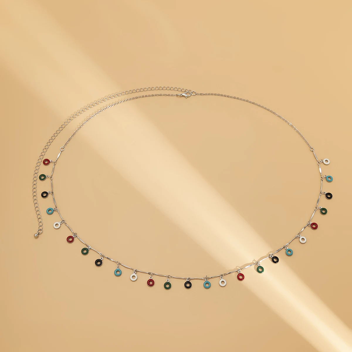 Title 5, Womens Simple Candy Color Waist Chain