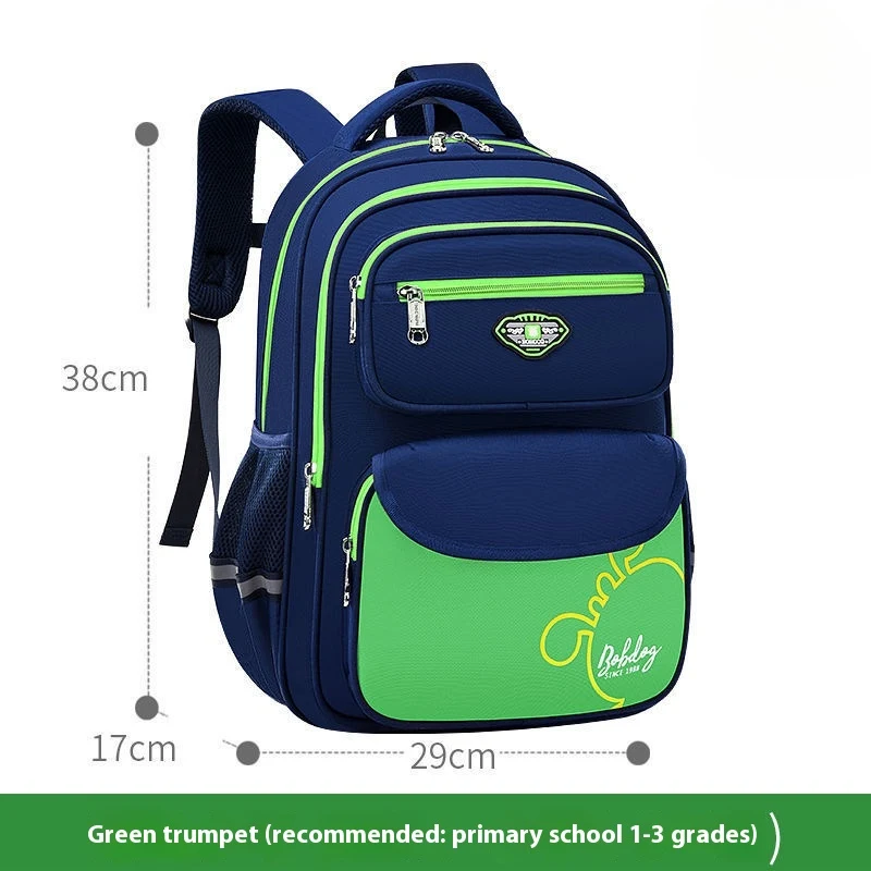 Mochila escolar leve e de grande capacidade para o sexto ano do ensino fundamental, reduzindo o peso, perfeita para crianças. — foto 5