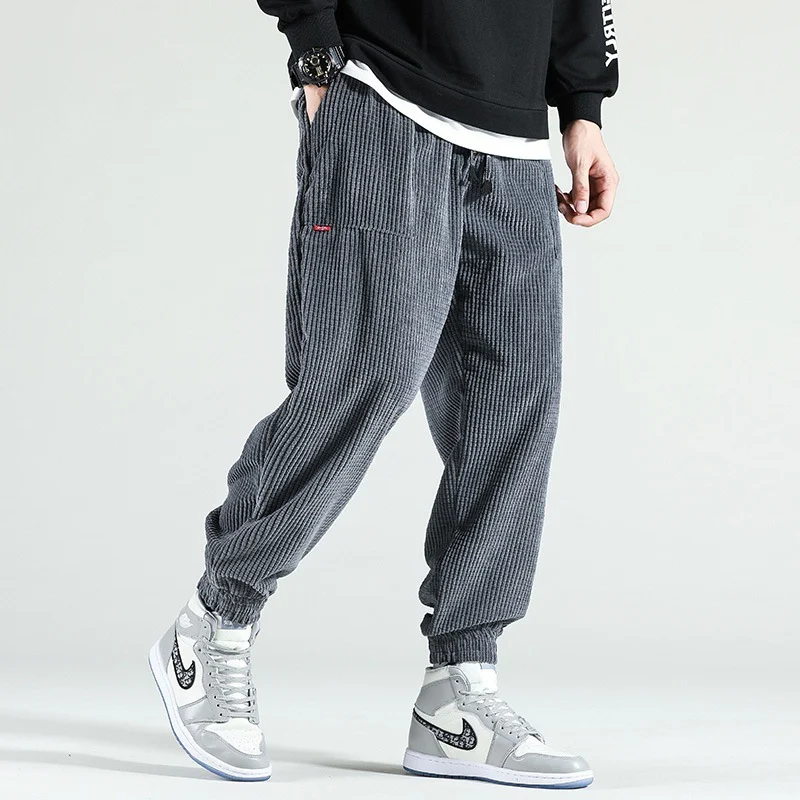 Autumn and Winter Corduroy Men's Pants Ankle-tied — photo 15