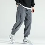 Autumn and Winter Corduroy Men's Pants Ankle-tied — photo 15