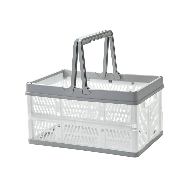 Title 4, Home Net Red Portable Folding Shopping Basket P...